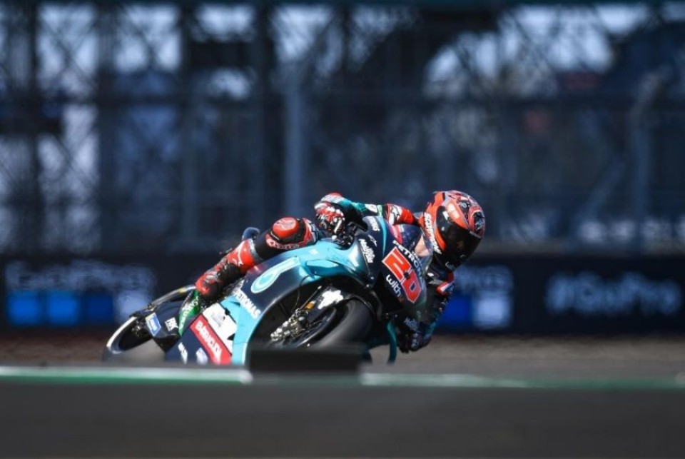 MotoGP: FP3: Doppietta Quartararo-Rossi a Silverstone, Dovizioso in Q1