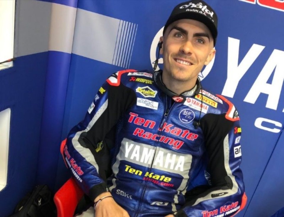 SBK: Baz-Ten Kate: primo giorno di scuola a Misano con la Yamaha