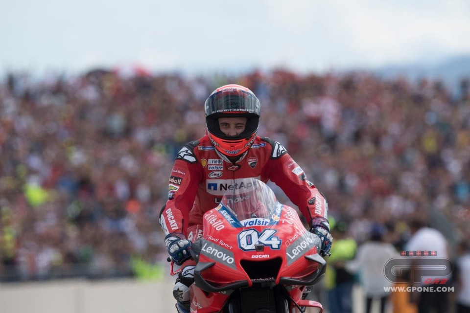 MotoGP: Dovizioso: "Soddisfatto? L'obiettivo nel 2019 era battere Marc"