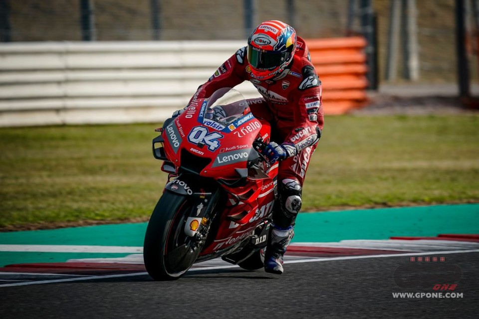 MotoGP: Dovizioso: "Il mio fisico va bene, il ritmo invece no"