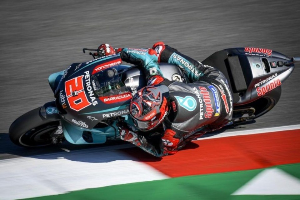 MotoGP: Quartararo e la Yamaha seminano il panico a Misano, 7° Rossi