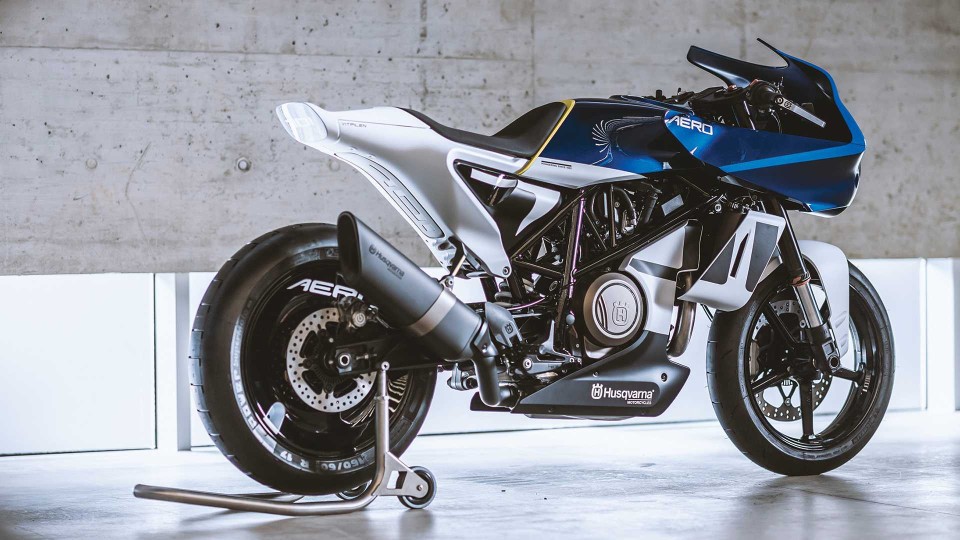 Moto - News: Husqvarna Vitpilen 701 Aero Concept, un design che vince e convince