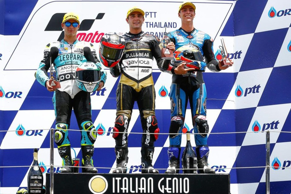 Moto3: Dalla Porta: "Ho corso col cuore, voglio il titolo per mia nonna"