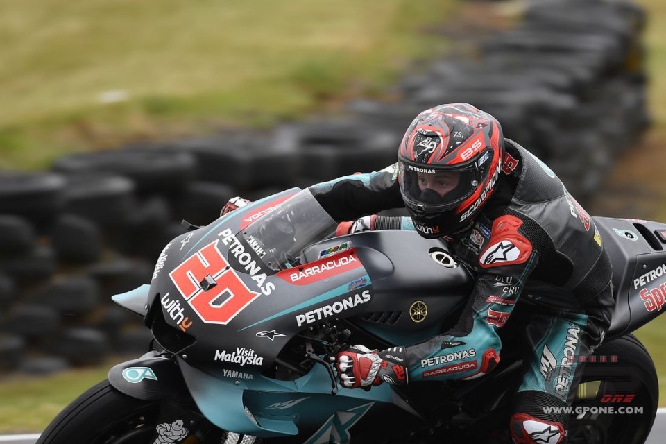 MotoGP: Quartararo salta le FP2 a Phillip Island, tornerà in pista domani