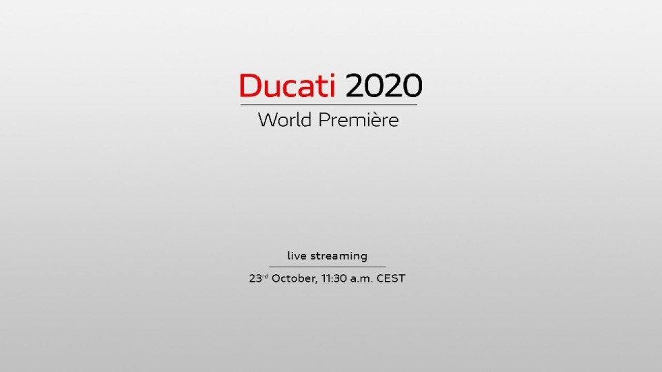 Moto - News: Ducati World Première 2020: la diretta streaming