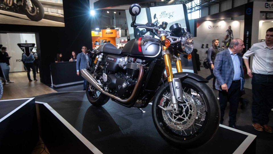 Moto - Gallery: Triumph Thruxon RS ad Eicma 2019