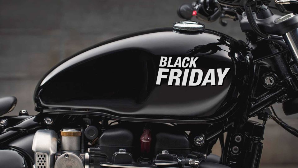 Moto - News: Black Friday: tutte le offerte dedicate ai motociclisti