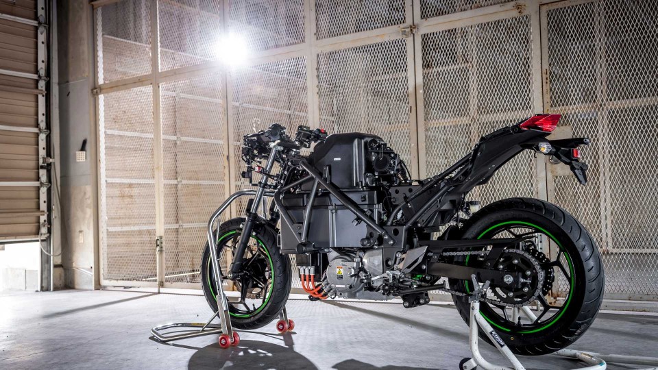 Moto - News: Kawasaki, arriva la Ninja elettrica