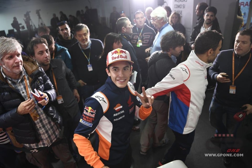 MotoGP: Marquez: &quot;Alex in Honda con me? Sarebbe un rivale come un altro&quot;