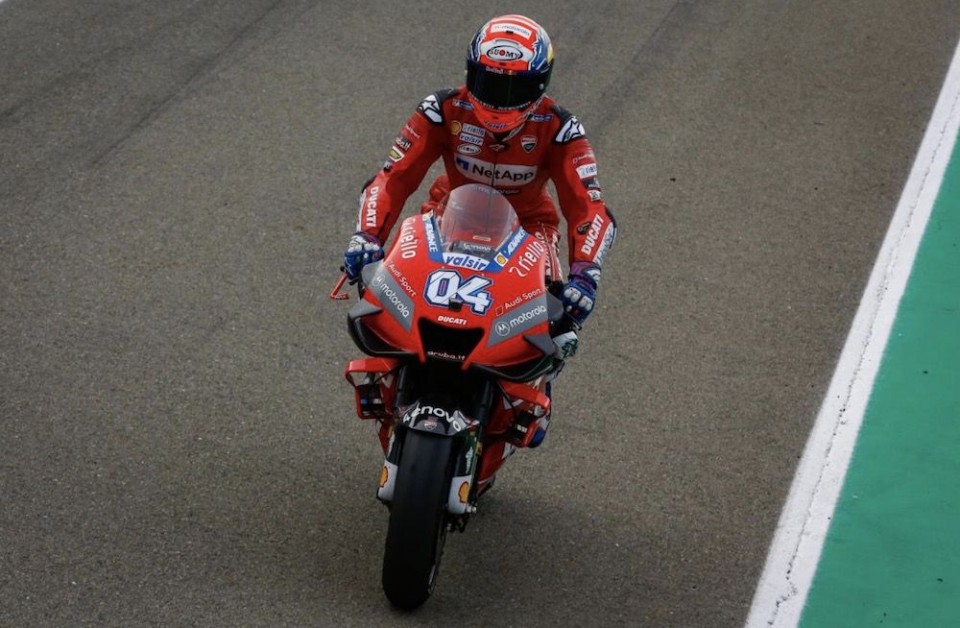 MotoGP: Dovizioso: "La Ducati GP20? Ho già dovuto decidere sul futuro sviluppo”