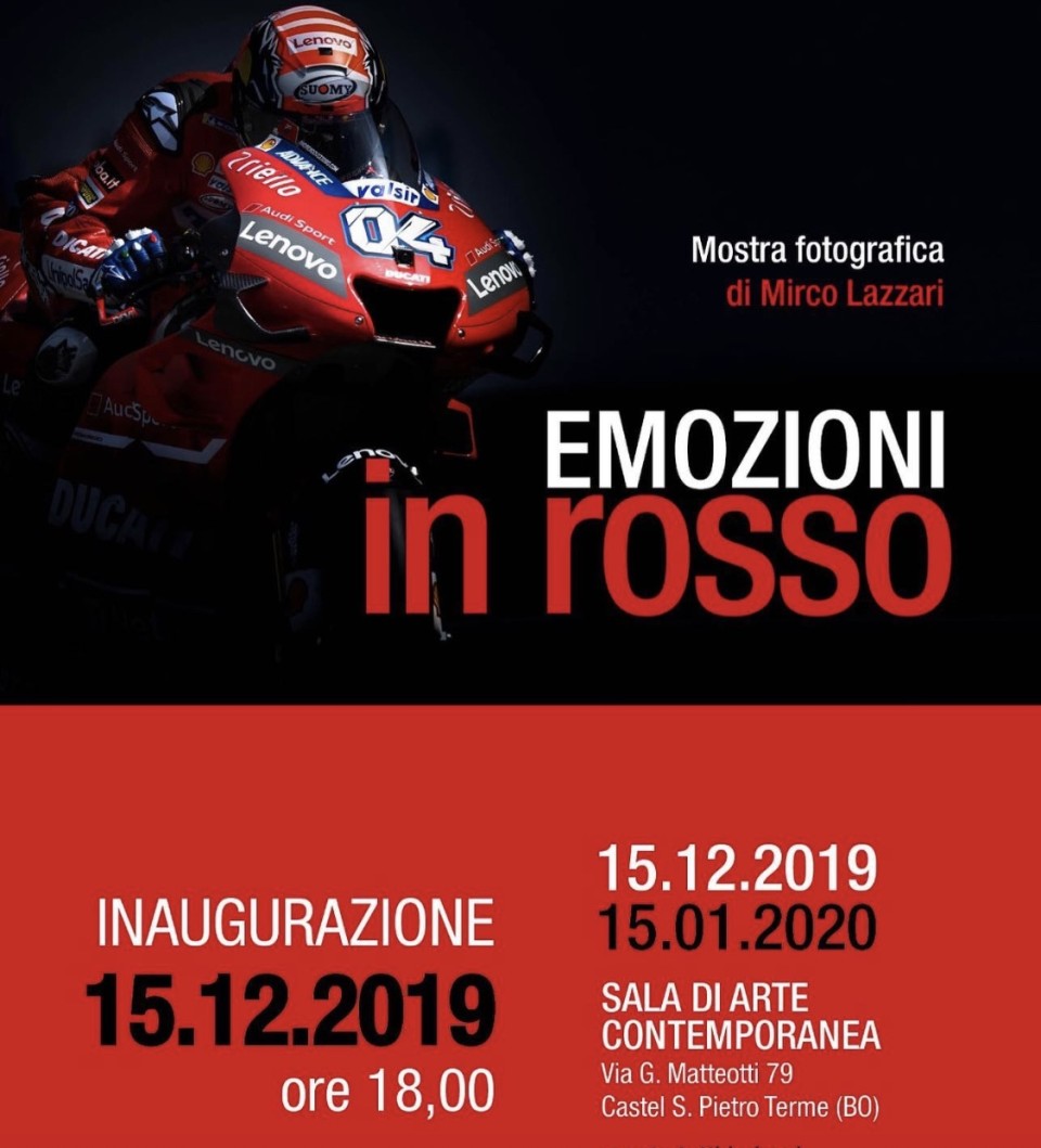 MotoGP: Emozioni in Rosso: una mostra fotografica di Mirco Lazzari