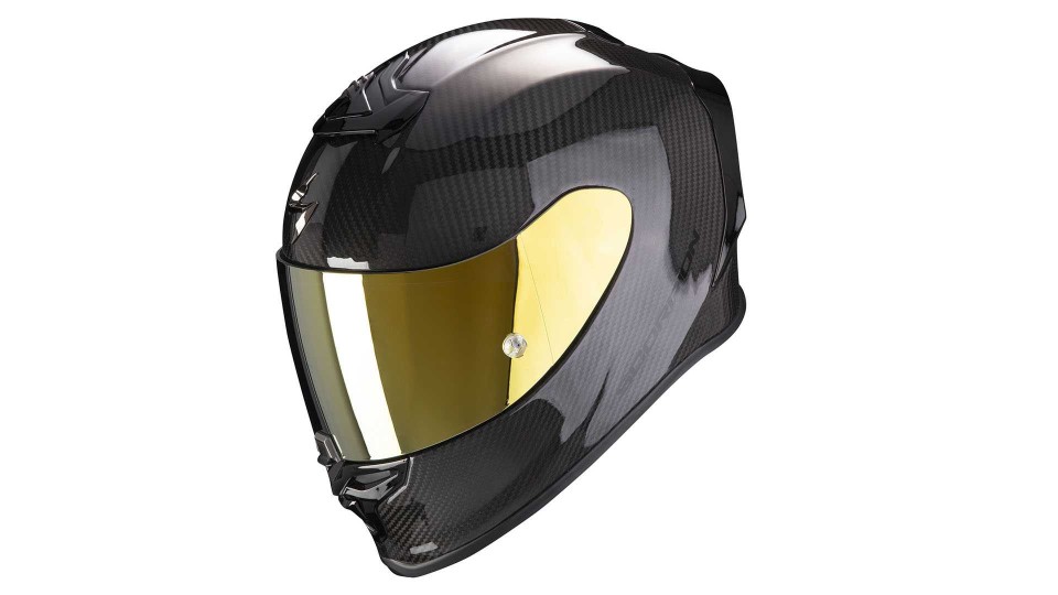 Moto - News: Scorpion Exo R1 Carbon Air, il casco racing top di gamma