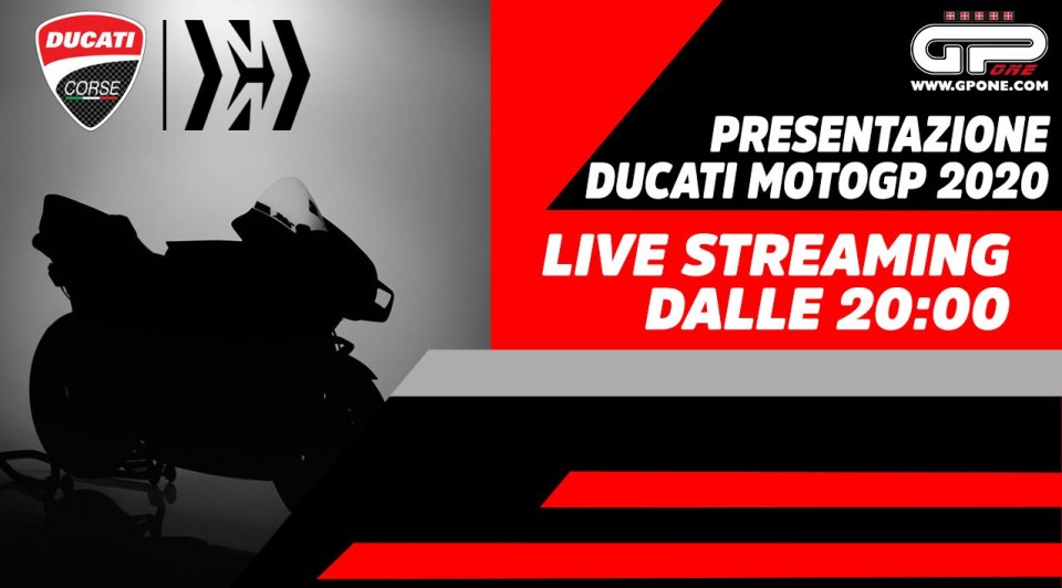 MotoGP: Ducati MotoGP 2020: Live streaming of the presentation on GPOne