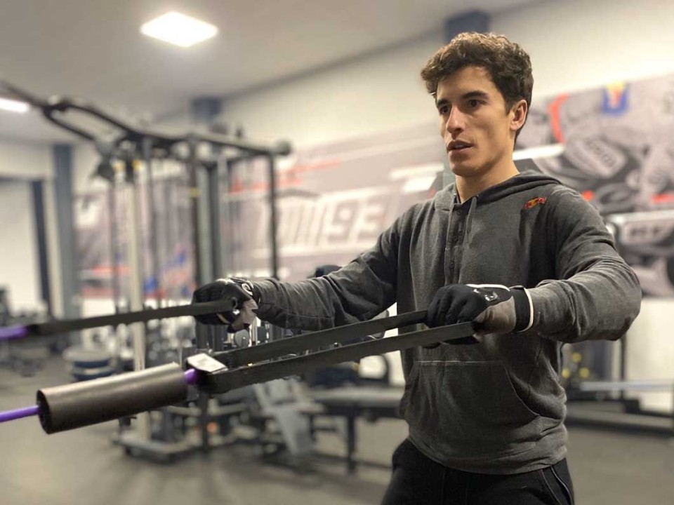 MotoGP: Marc Marquez al lavoro per recuperare la forma per i test di Sepang