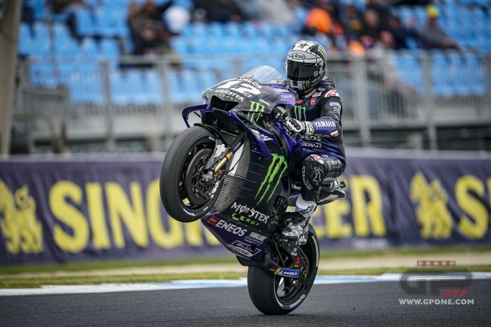 MotoGP: Vinales sfida vento e freddo a Phillip Island, 1° anche nelle FP3