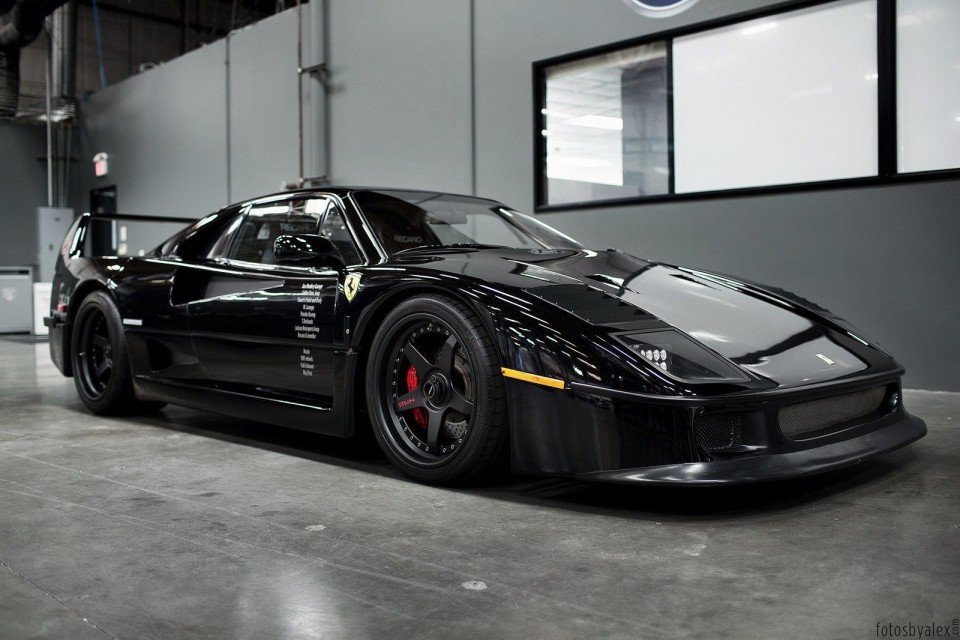 Auto - News: Ferrari F40: battuta all'asta la Perla Nera del Monkey Garage