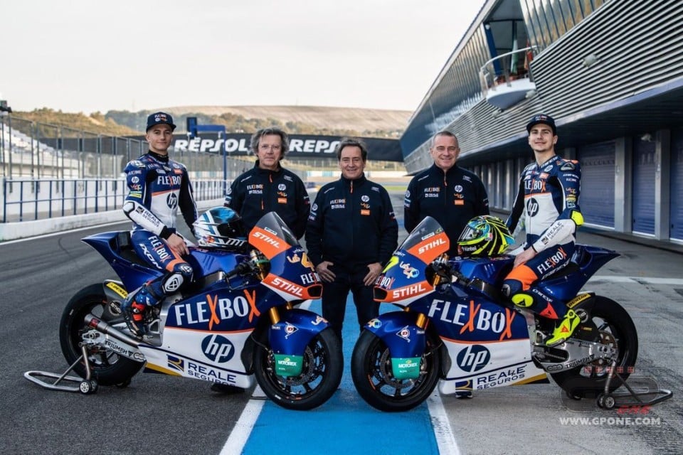 Moto2: Here are the new colors of the Kalex of Baldassarri and Garzo