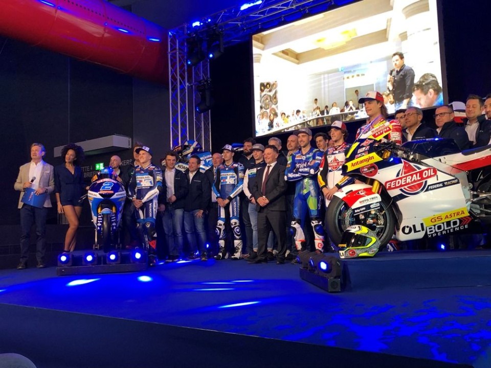 Moto2: The Gresini team doubles to win