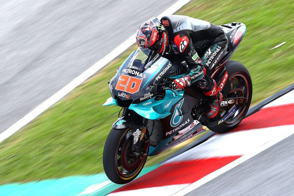 MotoGP: Test Sepang DAY 2. Quartararo concede il bis, 2° Miller e 3° Pedrosa