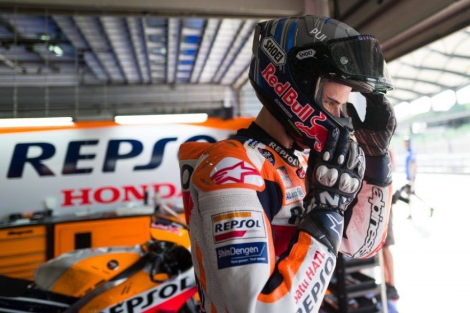 MotoGP: A. Marquez: "Today I'm worth between 10th and 15th position"