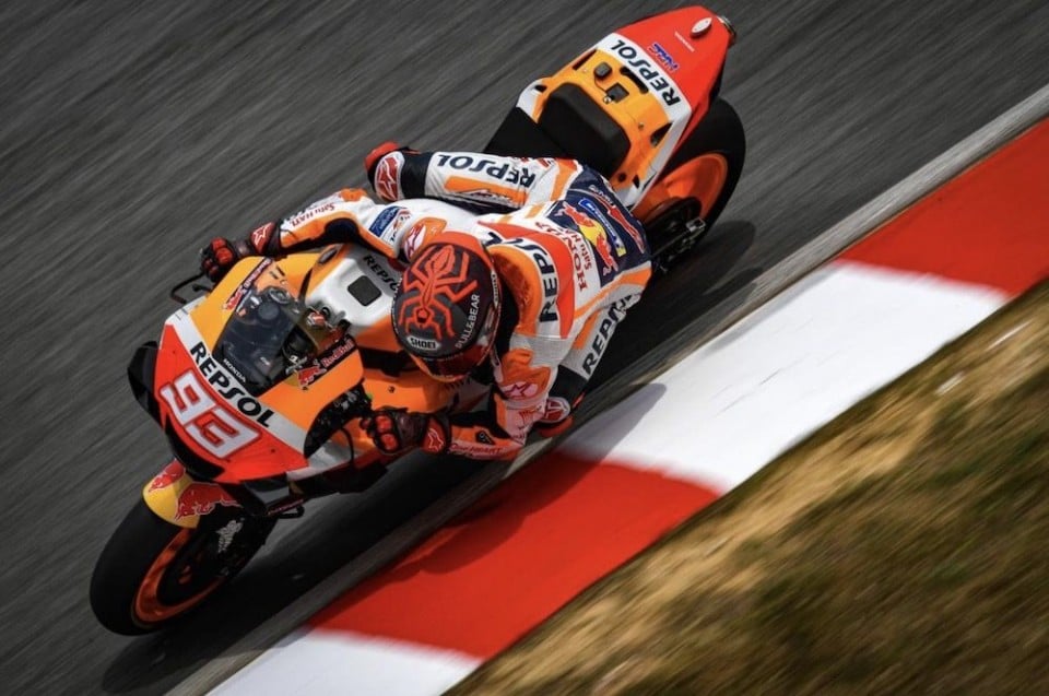 MotoGP: Marquez: &quot;Probabile che le nuove gomme aiutino Yamaha e Suzuki&quot;