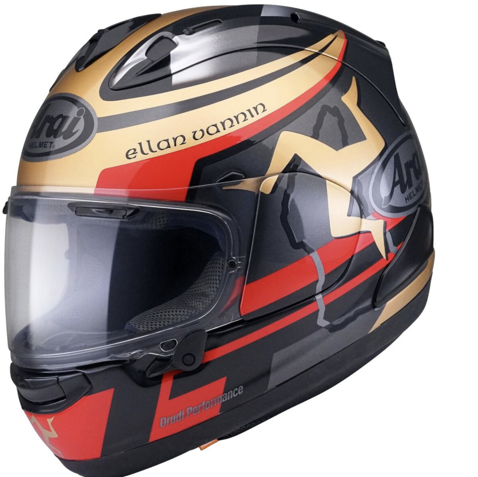 Moto - News: Arai RX-7V TT 2020: il casco del Tourist Trophy che non si correrà mai