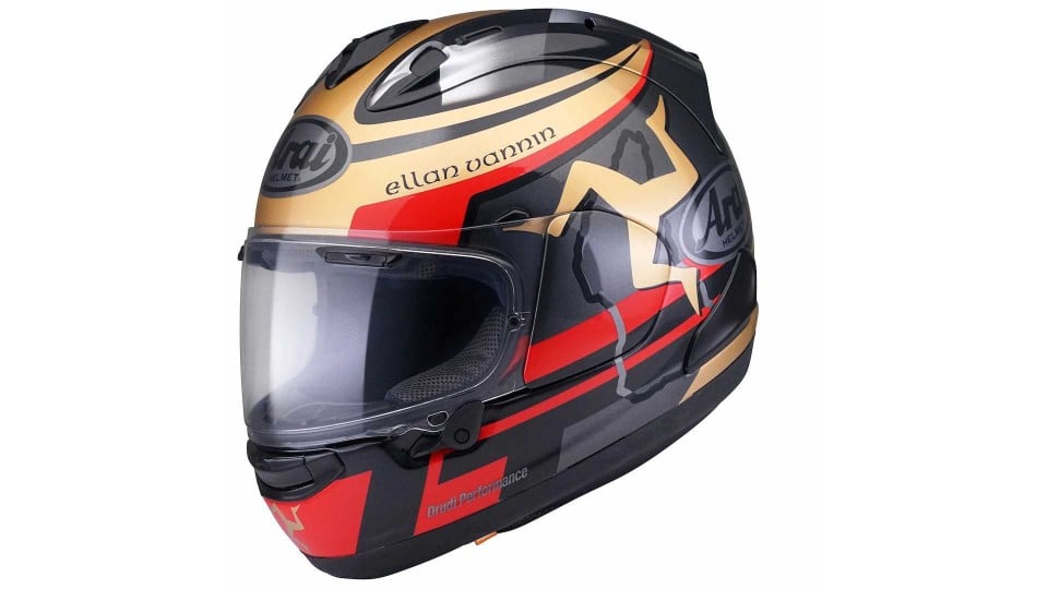 Moto - News: Arai RX-7V IOM TT 2020, il casco del Tourist Trophy che non si correrà