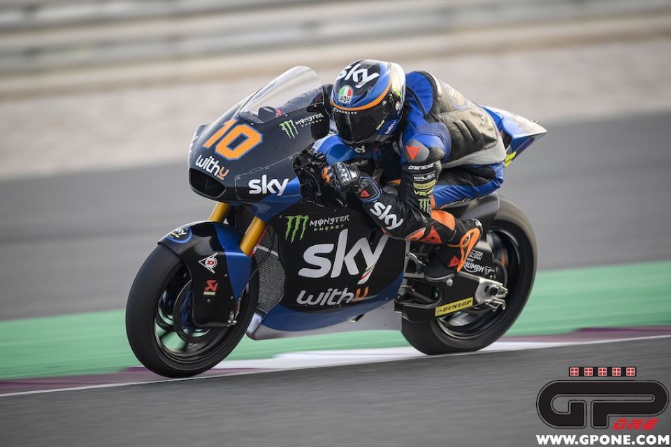 Moto2: GP Qatar, Marini: “Affascinante correre al buio, dispiace senza MotoGP"