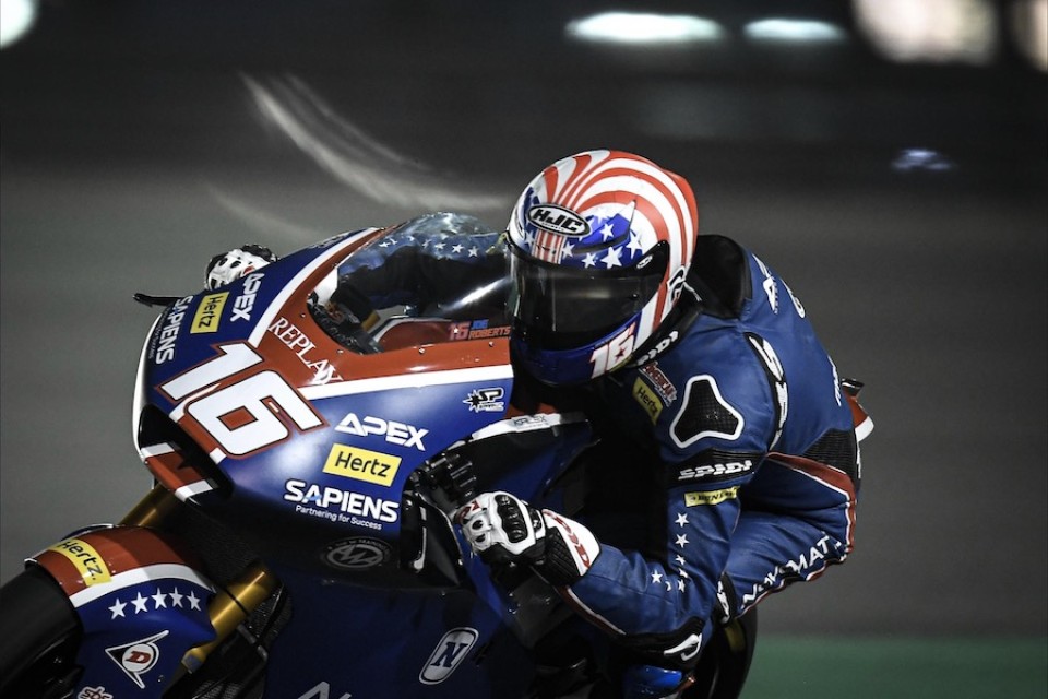 Moto2: GP Qatar, Joe Roberts il nuovo protagonista allenato da John Hopkins 