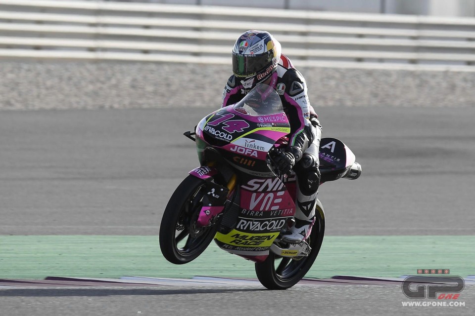 Moto3: GP Qatar, Arbolino: "Qui la qualifica vale mezza gara"