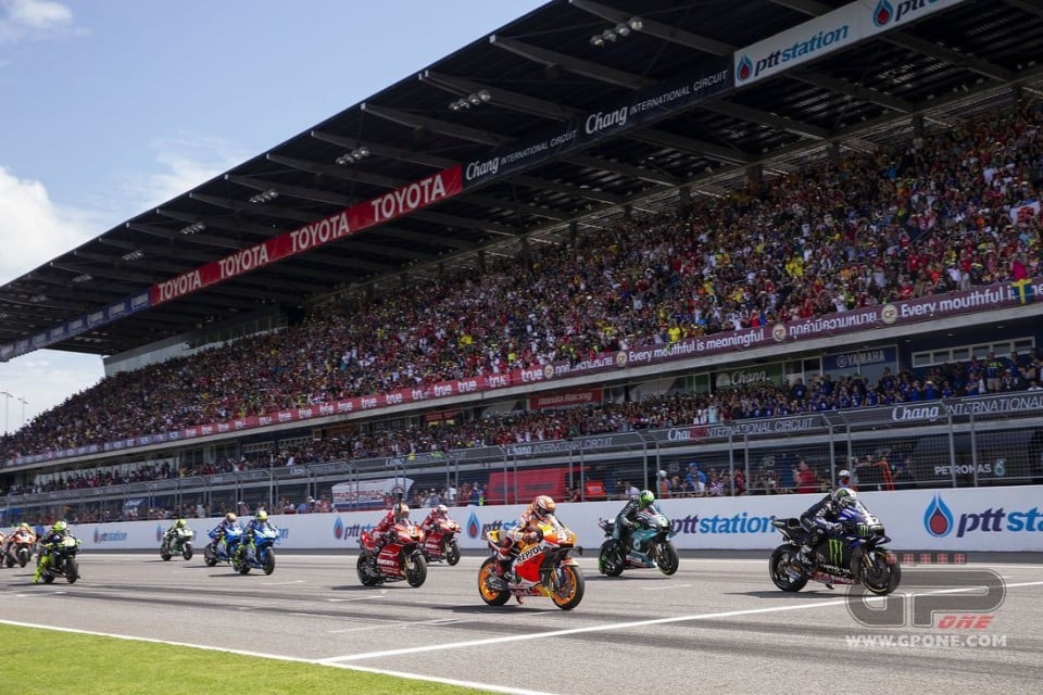 MotoGP: Il nuovo calendario della MotoGP: GP di Thailandia il 4 ottobre