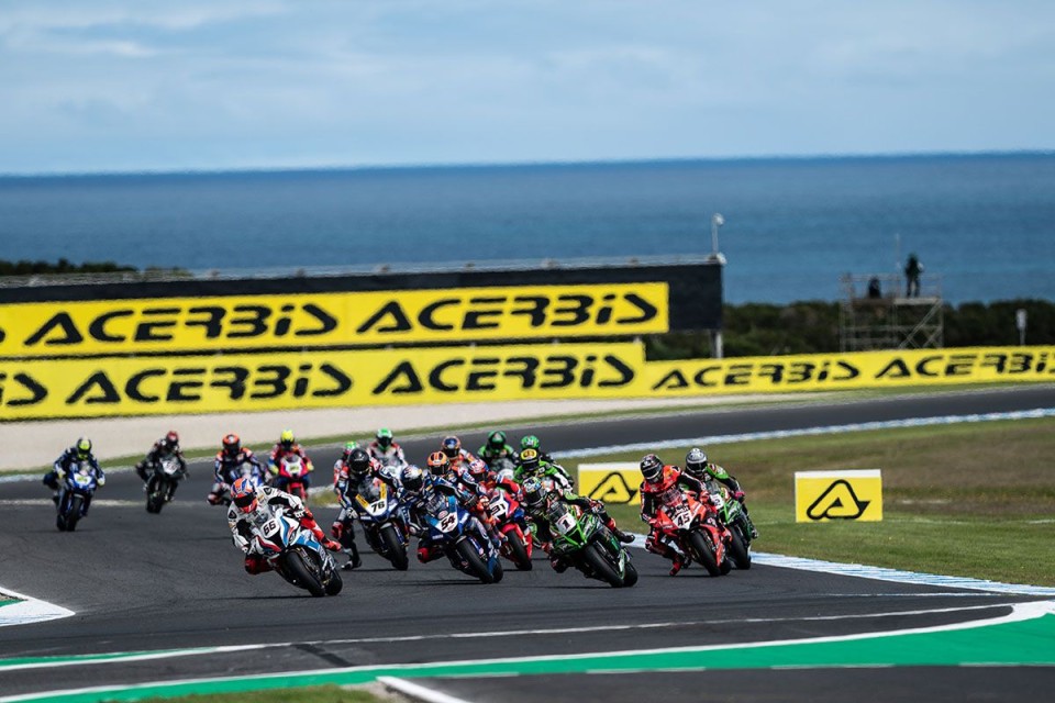 SBK: Superpole Race Phillip Island: gli Highlights della vittoria di Rea