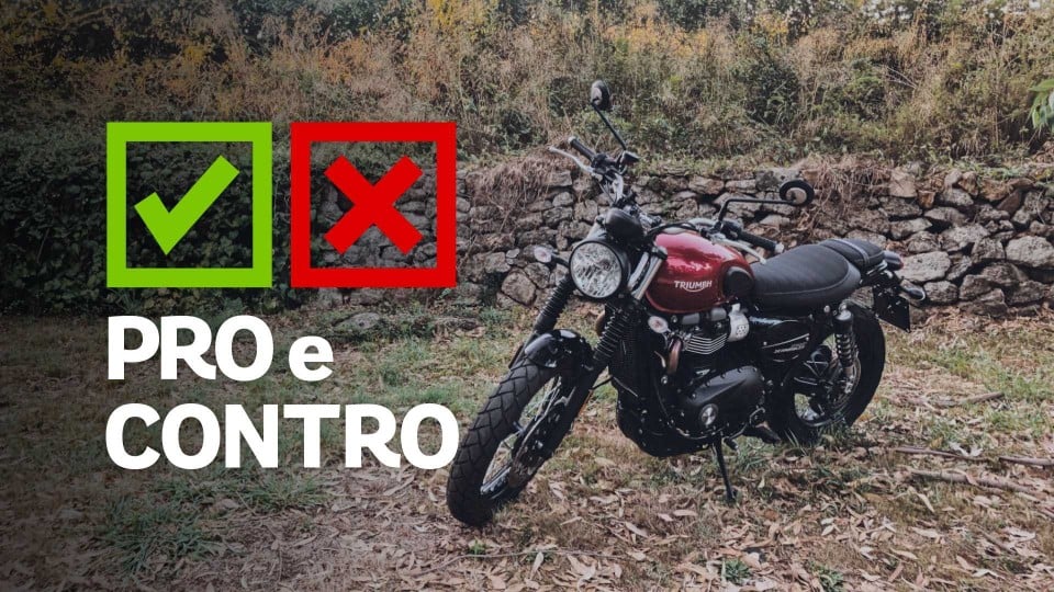 Moto - Test: Triumph Street Scrambler 2019, pro e contro