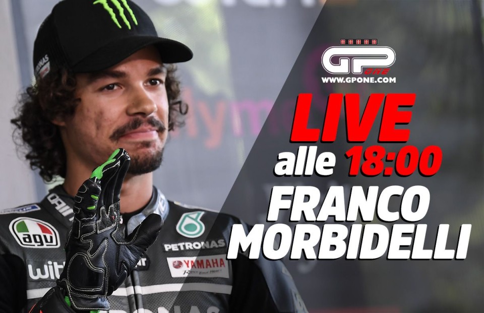 MotoGP: LIVE - Franco Morbidelli in diretta alle 18:00 sui nostri Social
