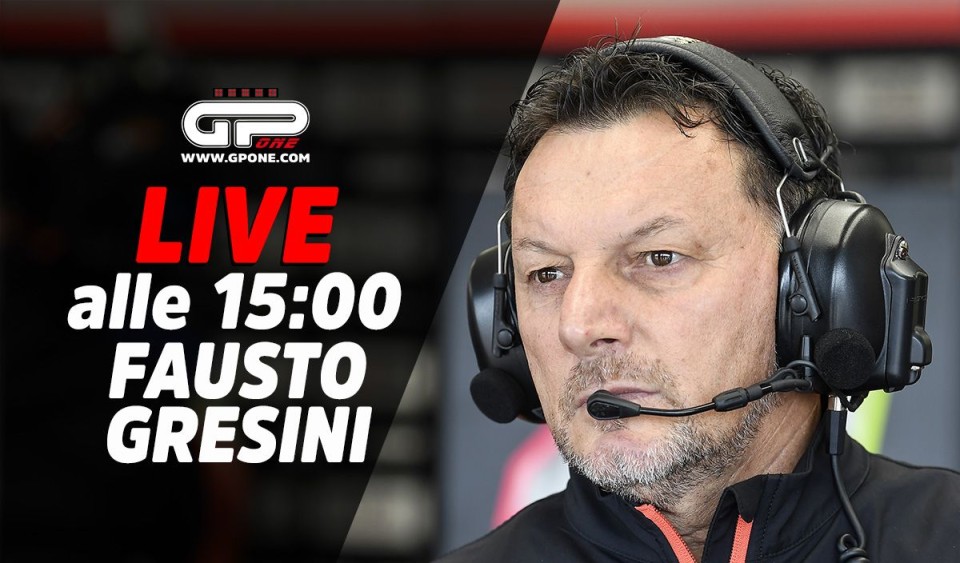 MotoGP: LIVE - Fausto Gresini in diretta alle 15:00 su GPone