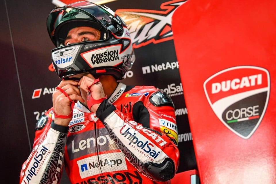 MotoGP: Petrucci: "Dover andare via da Ducati sarebbe una delusione"