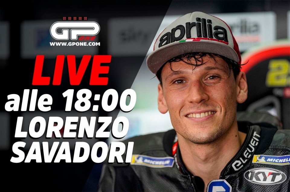 SBK: LIVE - Lorenzo Savadori in diretta alle 18:00 sui nostri Social