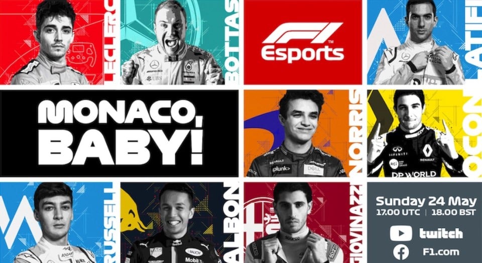 Auto - News: F1 – Virtual Race: La maledizione di Leclerc a Montecarlo, atto 3°?