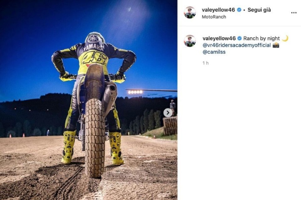 MotoGP: Valentino Rossi si allena anche di notte! Le foto del Ranch by night