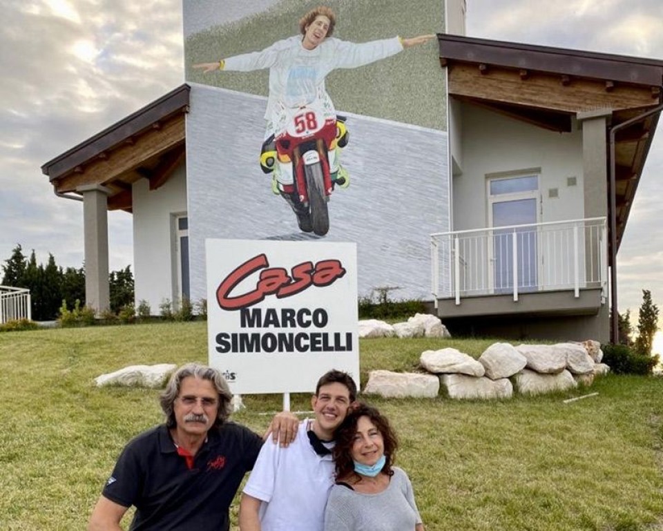 News: First night at Casa Marco Simoncelli. Paolo: 