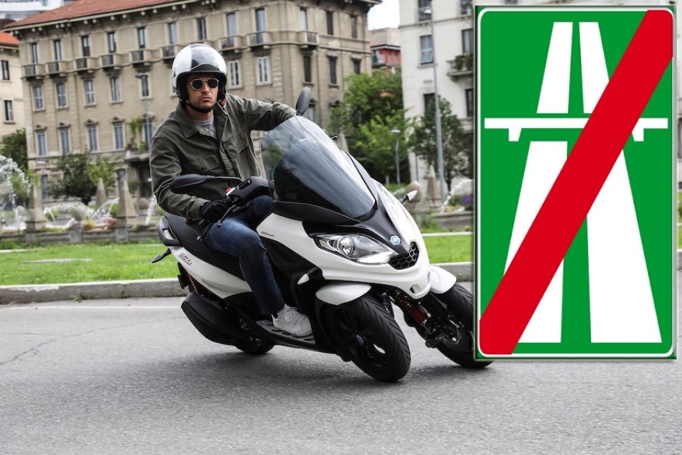Moto - News: Niente autostrada per gli scooter a tre ruote (L5e)