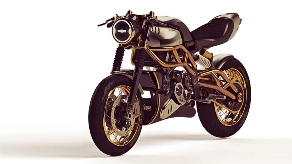 Moto - News: Langen Motorcycles, omaggio dorato al due tempi italiano