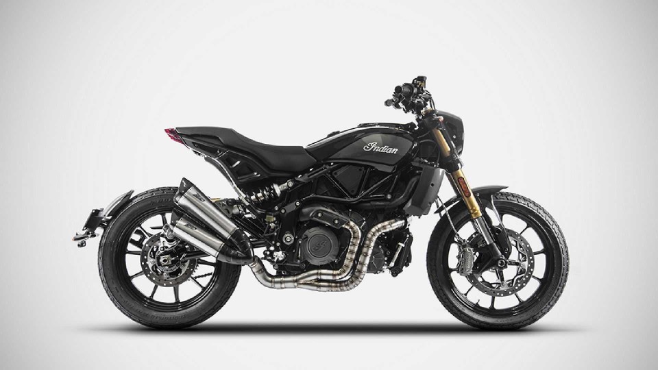 Moto - News: Zard, nuovo scarico per Indian FTR 1200