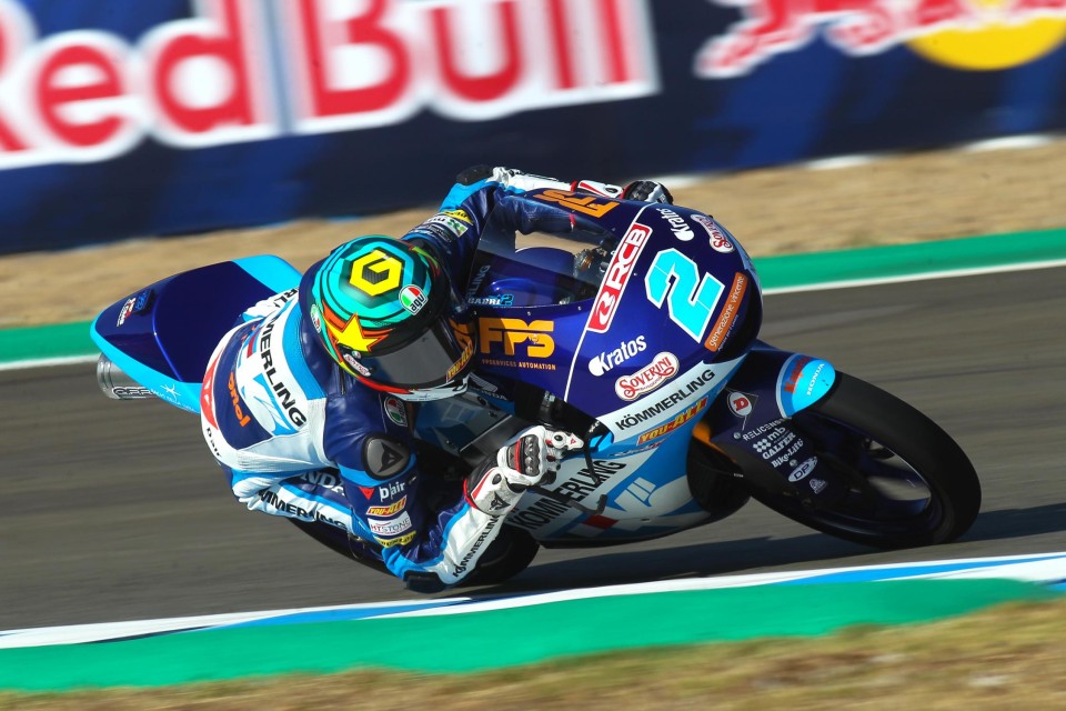 Moto3: FP2: Rodrigo si conferma il migliore a Jerez, 3° Migno