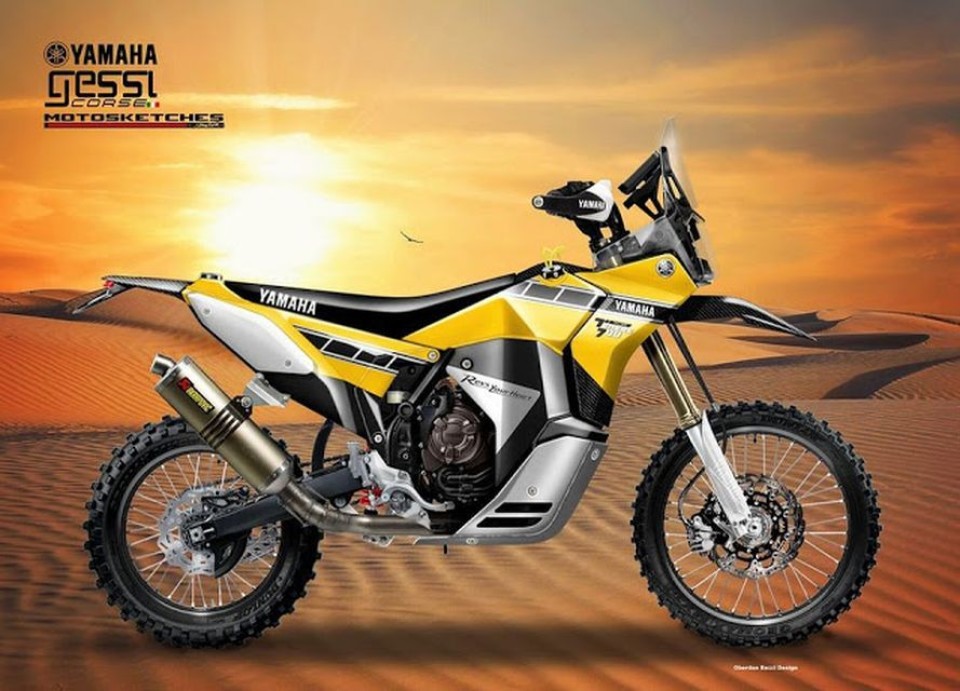 Moto - News: Yamaha Ténéré 700 Rally Racer: voglia di Dakar, in serie limitata