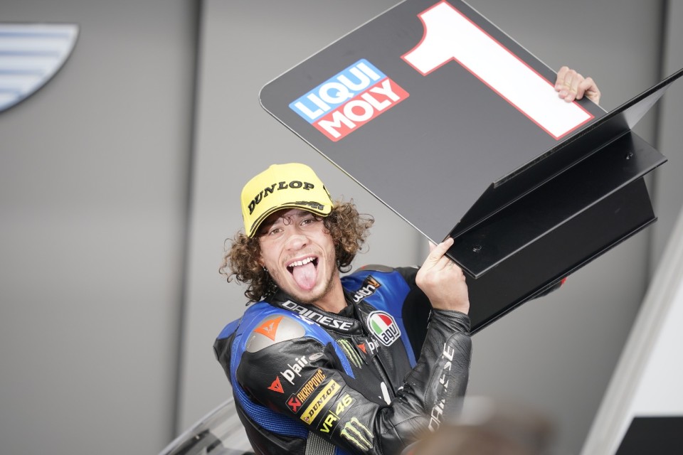 Moto2: Bezzecchi: "I was fed up with staying behind Martin, I was all fired up"