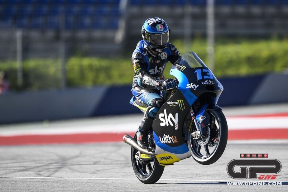 Moto3: FP3: Le bandiere gialle cancellano il record di Arbolino, Vietti 1°