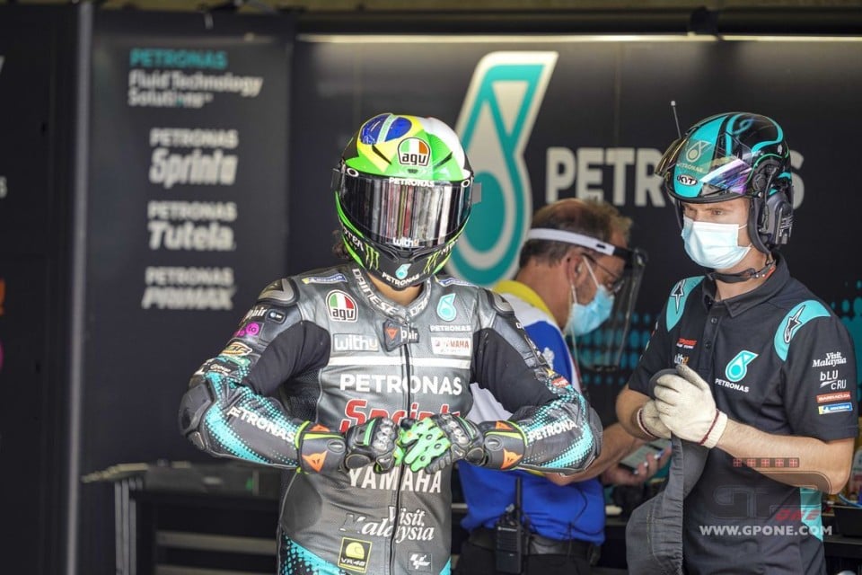 MotoGP: Morbidelli: "Pain on the right side of my body, but ready to race"