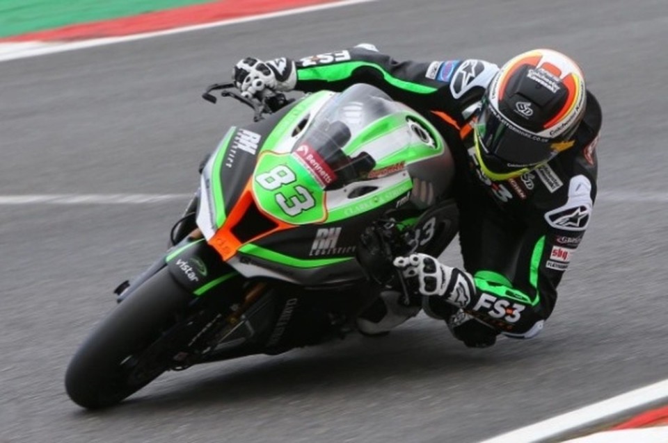 SBK: BSB, Buchan domina la FP1 di Snetterton, 2° Ryde, bene Honda Racing UK