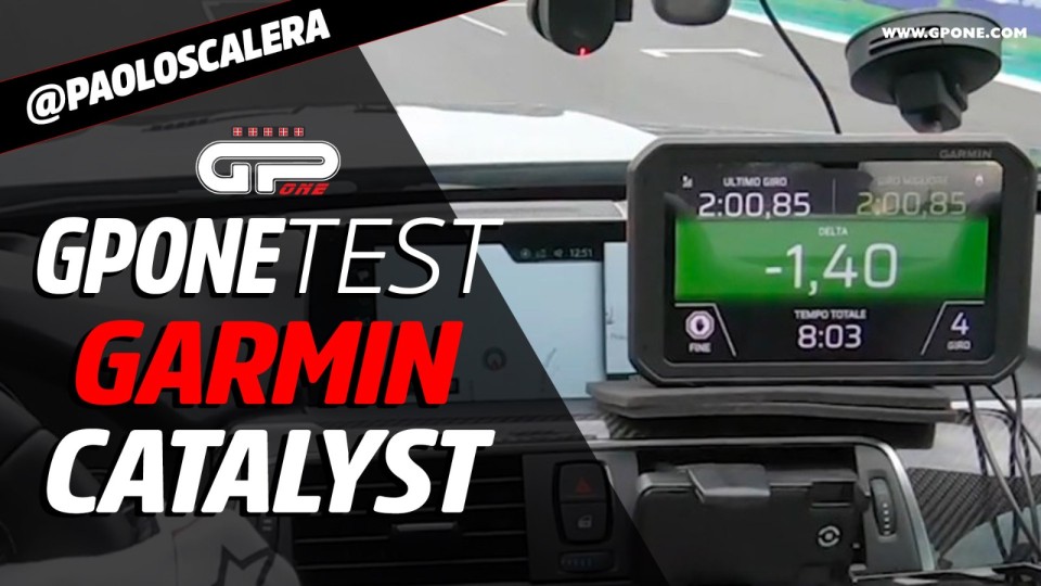 Auto - Test: Garmin: in pista con Catalyst, il GPS che aiuta a migliorare le prestazioni